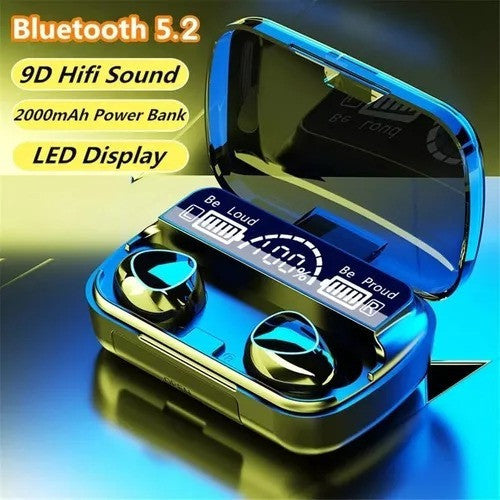 Audífonos inalambricos M10 táctiles led